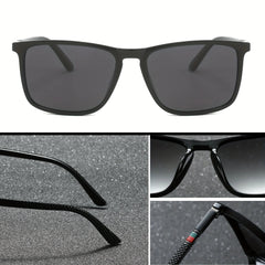 Square Polarized Sunglasses – UV400 Anti - Glare Mirror Shades - Onlytenbucks.com