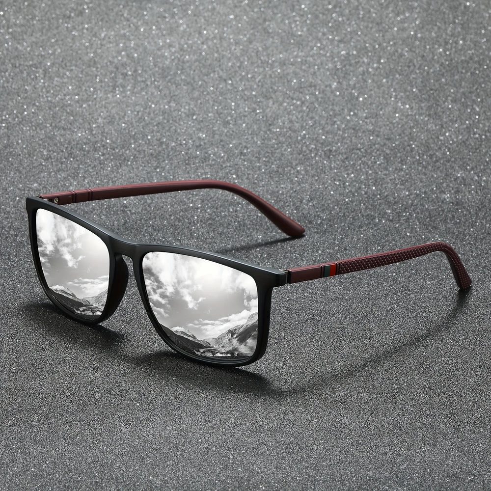 Square Polarized Sunglasses – UV400 Anti - Glare Mirror Shades - Onlytenbucks.com