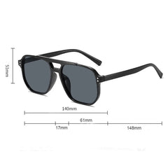 Vintage Big Square Sunglasses – UV400 Classic Shades - Onlytenbucks.com