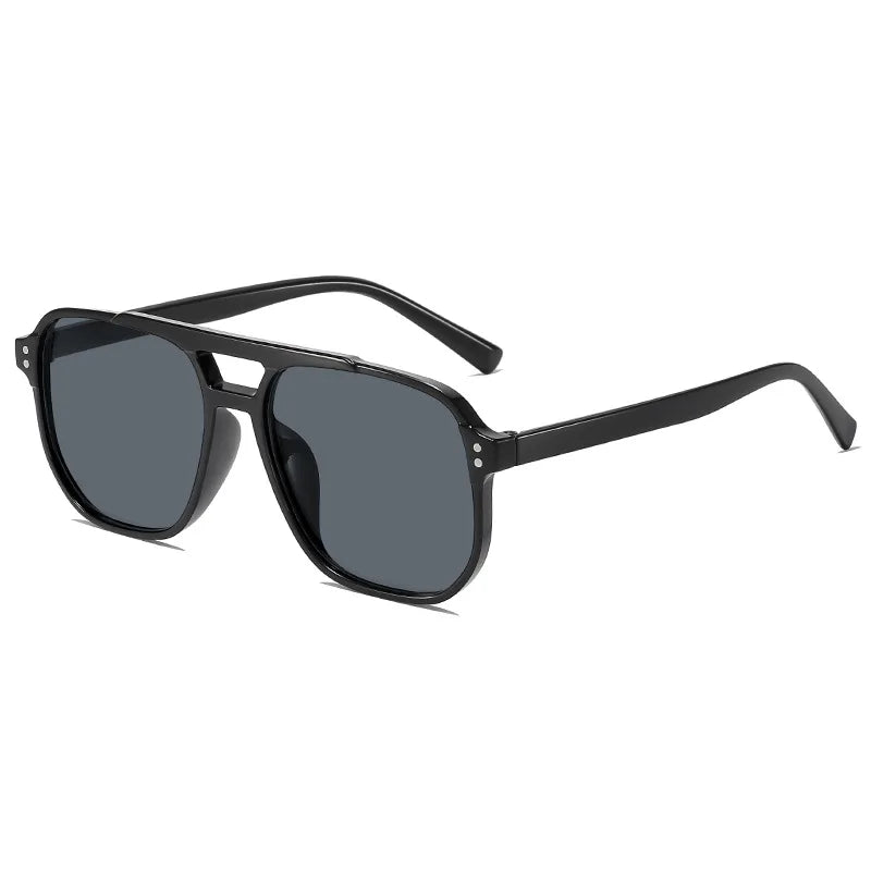 Vintage Big Square Sunglasses – UV400 Classic Shades - Onlytenbucks.com