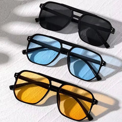 Vintage Big Square Sunglasses – UV400 Classic Shades - Onlytenbucks.com