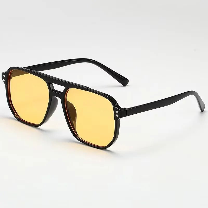 Vintage Big Square Sunglasses – UV400 Classic Shades - Onlytenbucks.com