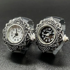 Vintage Punk Finger Watch Ring - Onlytenbucks.com