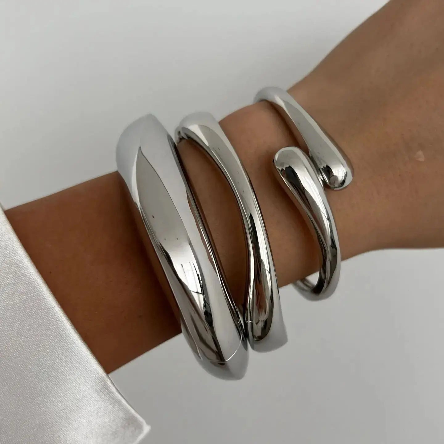 Vintage Punk Quartz Cuff Bangles - Onlytenbucks.com