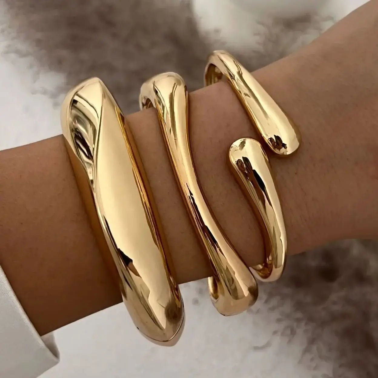 Vintage Punk Quartz Cuff Bangles - Onlytenbucks.com