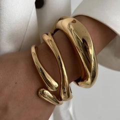 Vintage Punk Quartz Cuff Bangles - Onlytenbucks.com