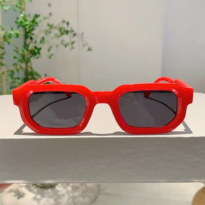 Vintage Rectangle Sunglasses – Retro UV400 Fashion Eyewear - Onlytenbucks.com