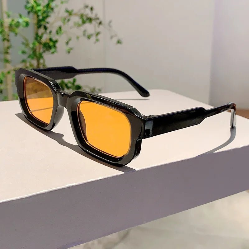 Vintage Rectangle Sunglasses – Retro UV400 Fashion Eyewear - Onlytenbucks.com