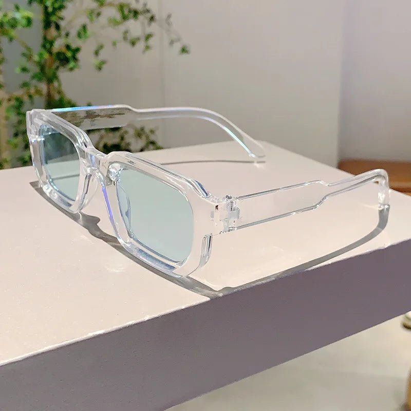 Vintage Rectangle Sunglasses – Retro UV400 Fashion Eyewear - Onlytenbucks.com