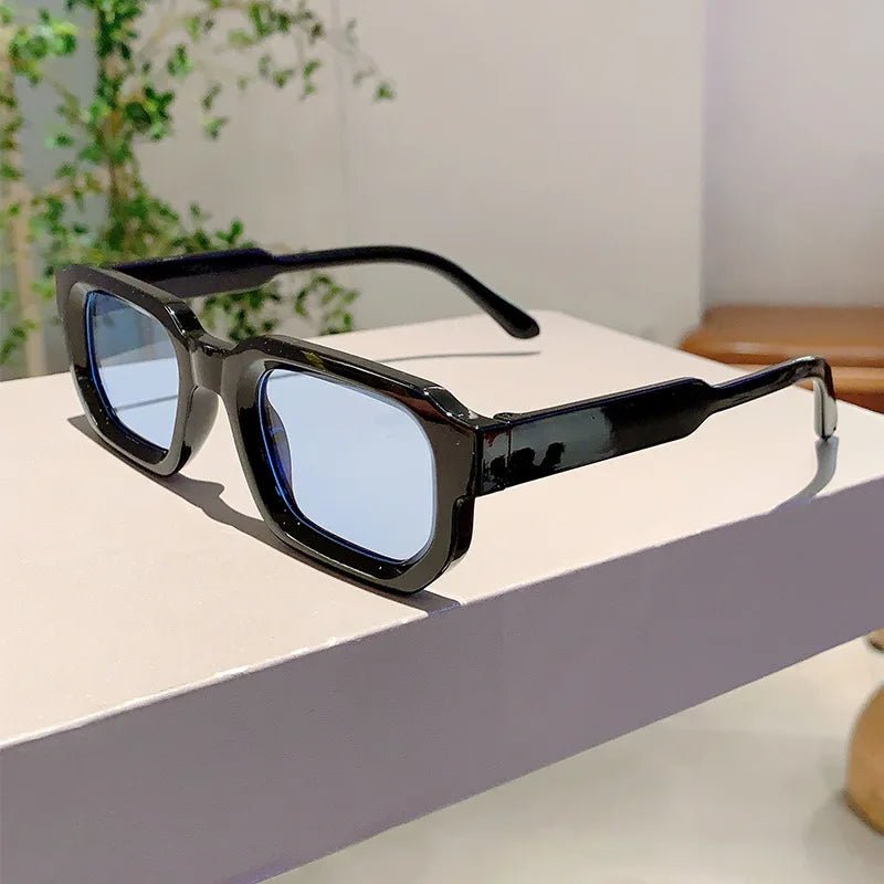 Vintage Rectangle Sunglasses – Retro UV400 Fashion Eyewear - Onlytenbucks.com