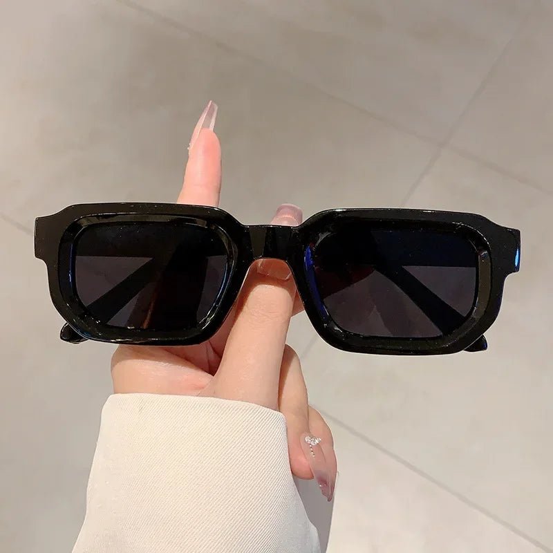 Vintage Rectangle Sunglasses – Retro UV400 Fashion Eyewear - Onlytenbucks.com
