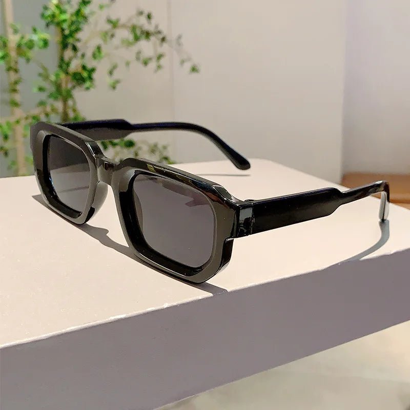 Vintage Rectangle Sunglasses – Retro UV400 Fashion Eyewear - Onlytenbucks.com