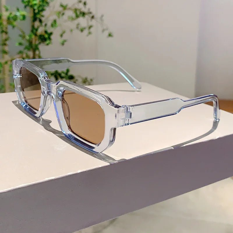 Vintage Rectangle Sunglasses – Retro UV400 Fashion Eyewear - Onlytenbucks.com