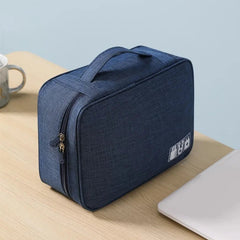 Waterproof Digital Cable Organizer Bag – Portable Oxford Travel Case - Onlytenbucks.com