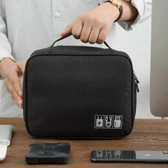 Waterproof Digital Cable Organizer Bag – Portable Oxford Travel Case - Onlytenbucks.com