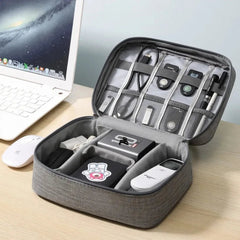Waterproof Digital Cable Organizer Bag – Portable Oxford Travel Case - Onlytenbucks.com