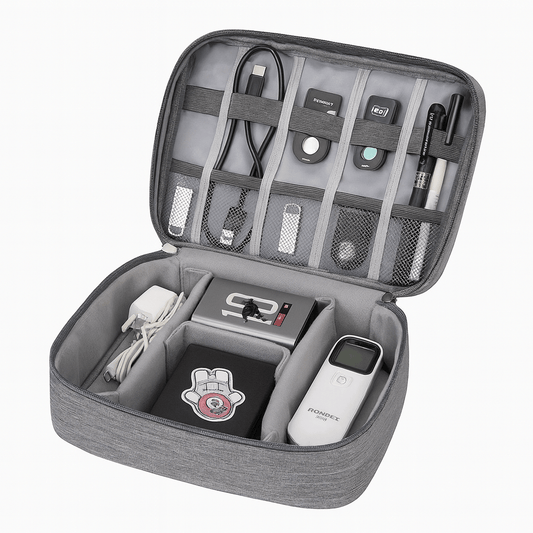 Waterproof Digital Cable Organizer Bag – Portable Oxford Travel Case - Onlytenbucks.com