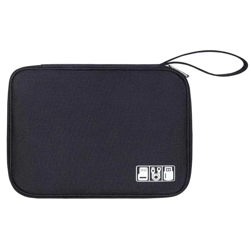 Waterproof Electronics Organizer Bag – Heavy - Duty Travel Cable Storage Pouch - Onlytenbucks.com