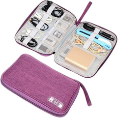 Waterproof Electronics Organizer Bag – Heavy - Duty Travel Cable Storage Pouch - Onlytenbucks.com