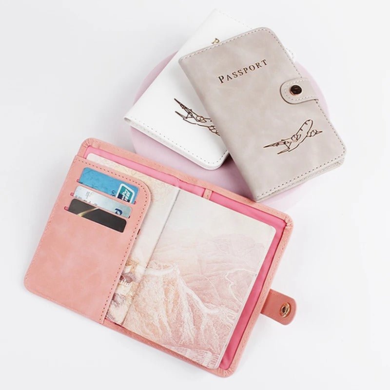 Waterproof Passport Holder – PU Leather Travel Wallet - Onlytenbucks.com