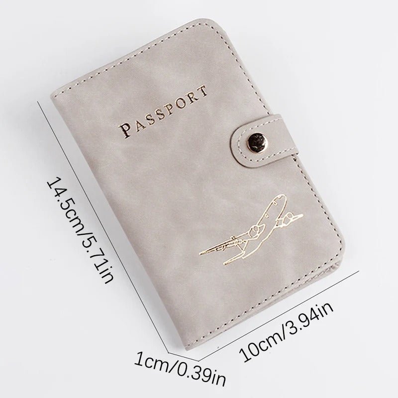 Waterproof Passport Holder – PU Leather Travel Wallet - Onlytenbucks.com
