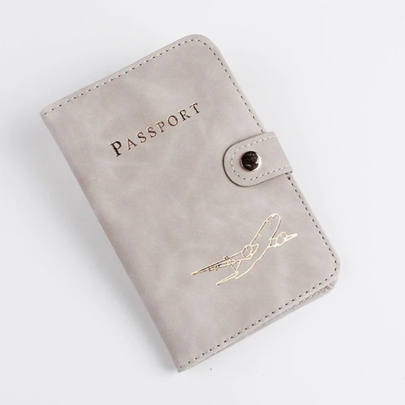 Waterproof Passport Holder – PU Leather Travel Wallet - Onlytenbucks.com
