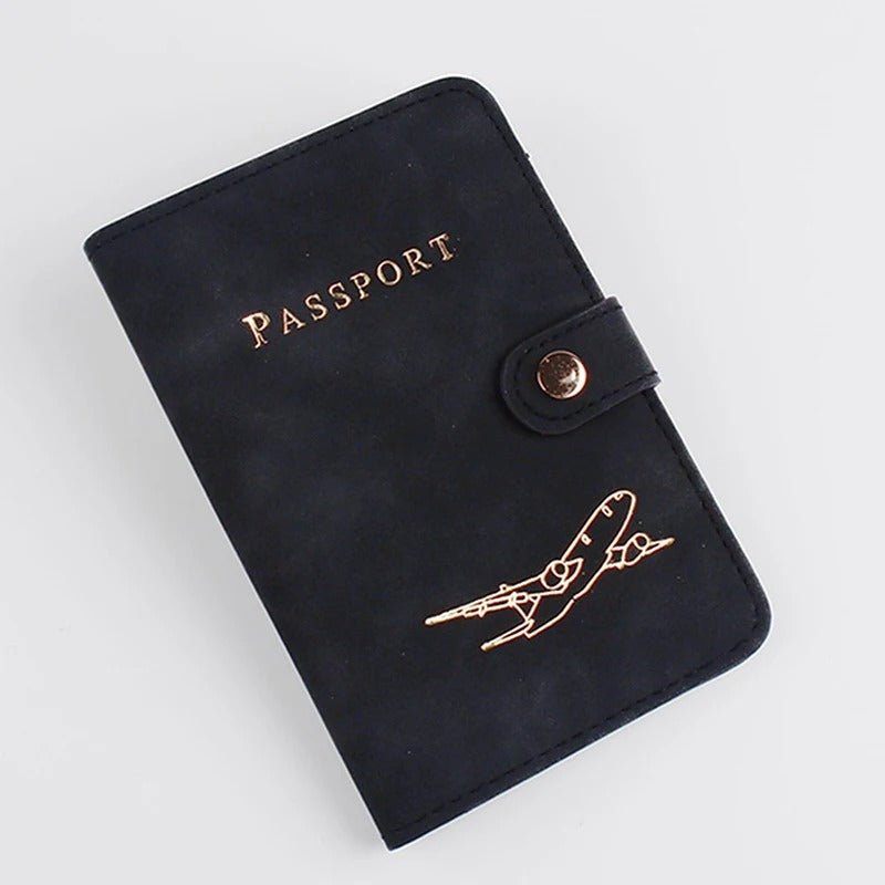 Waterproof Passport Holder – PU Leather Travel Wallet - Onlytenbucks.com