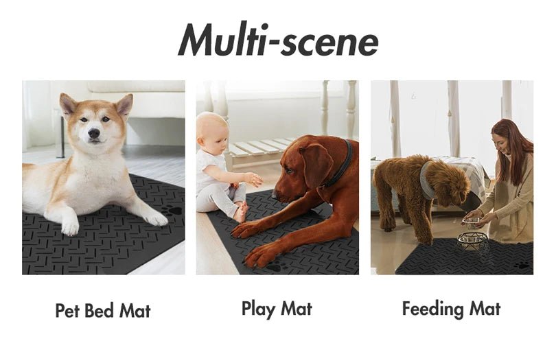 Waterproof Pet Feeding Mat – Absorbent Placemat - Onlytenbucks.com