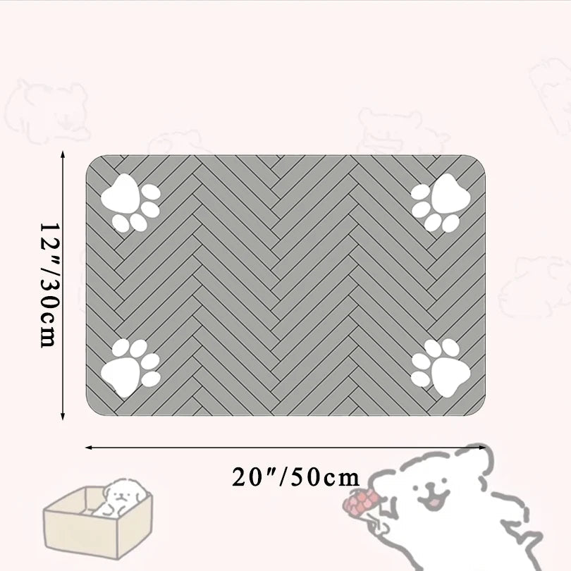 Waterproof Pet Feeding Mat – Absorbent Placemat - Onlytenbucks.com