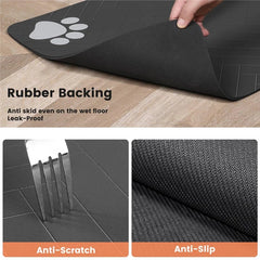 Waterproof Pet Feeding Mat – Absorbent Placemat - Onlytenbucks.com