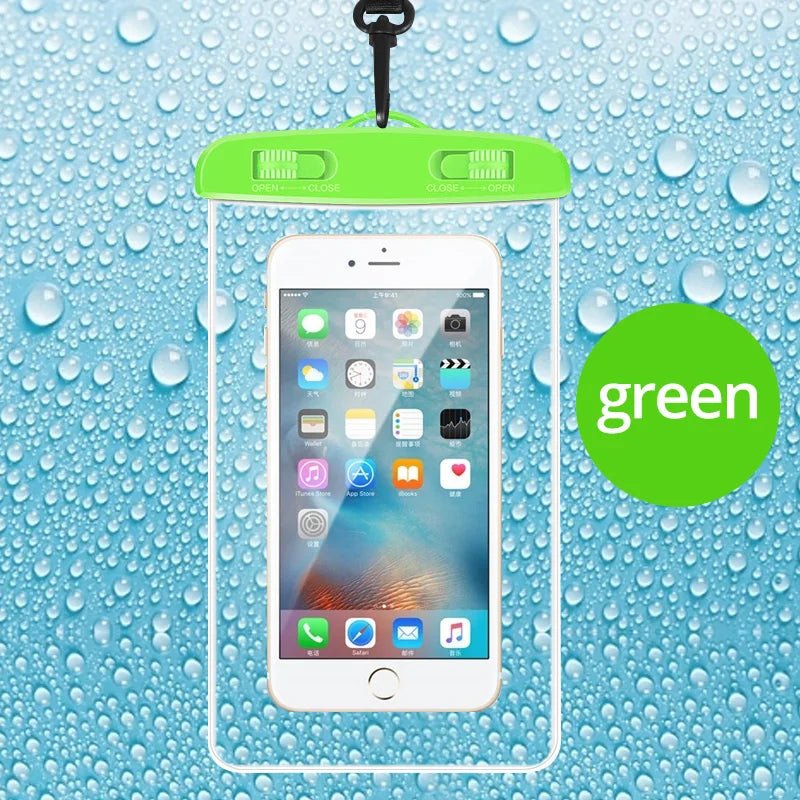 Waterproof PVC Phone Pouch with Lanyard – Universal Fit for Most Smartphones - Onlytenbucks.com