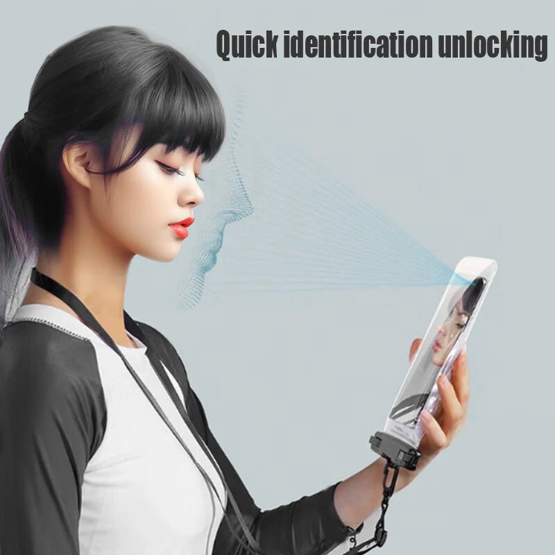 Waterproof PVC Phone Pouch with Lanyard – Universal Fit for Most Smartphones - Onlytenbucks.com