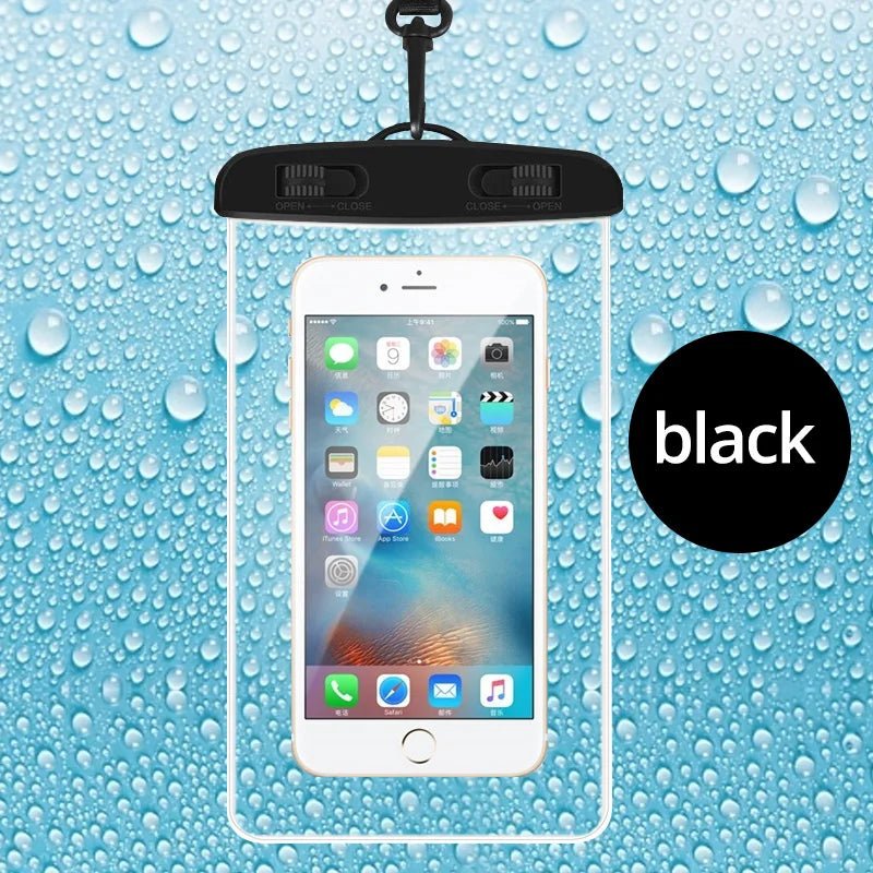Waterproof PVC Phone Pouch with Lanyard – Universal Fit for Most Smartphones - Onlytenbucks.com