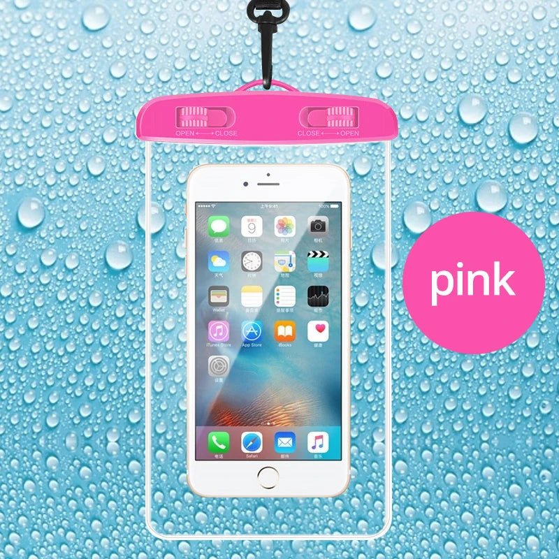 Waterproof PVC Phone Pouch with Lanyard – Universal Fit for Most Smartphones - Onlytenbucks.com