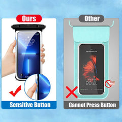 Waterproof PVC Phone Pouch with Lanyard – Universal Fit for Most Smartphones - Onlytenbucks.com