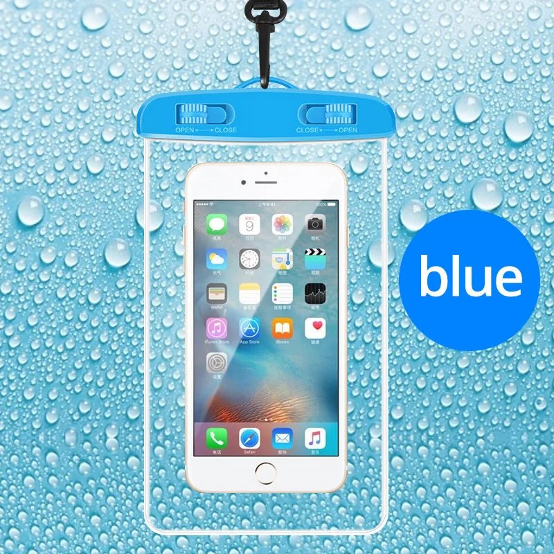 Waterproof PVC Phone Pouch with Lanyard – Universal Fit for Most Smartphones - Onlytenbucks.com