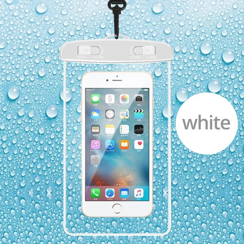 Waterproof PVC Phone Pouch with Lanyard – Universal Fit for Most Smartphones - Onlytenbucks.com