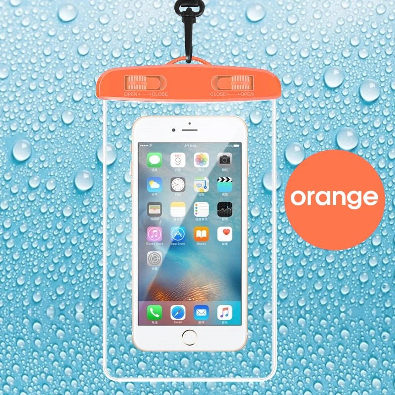 Waterproof PVC Phone Pouch with Lanyard – Universal Fit for Most Smartphones - Onlytenbucks.com