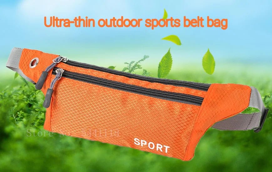 Waterproof Sports Waist Bag – Lightweight Chest & Shoulder Zip Pouch - Onlytenbucks.com