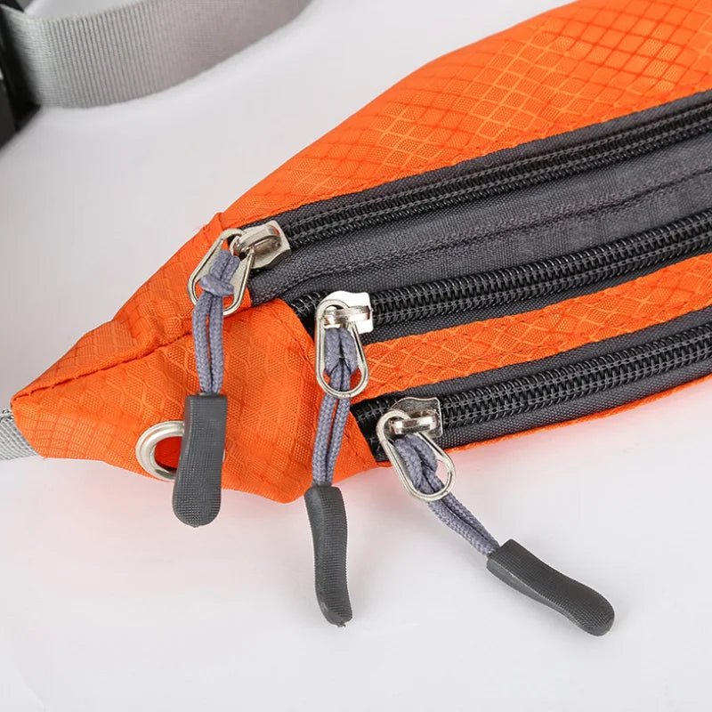 Waterproof Sports Waist Bag – Lightweight Chest & Shoulder Zip Pouch - Onlytenbucks.com
