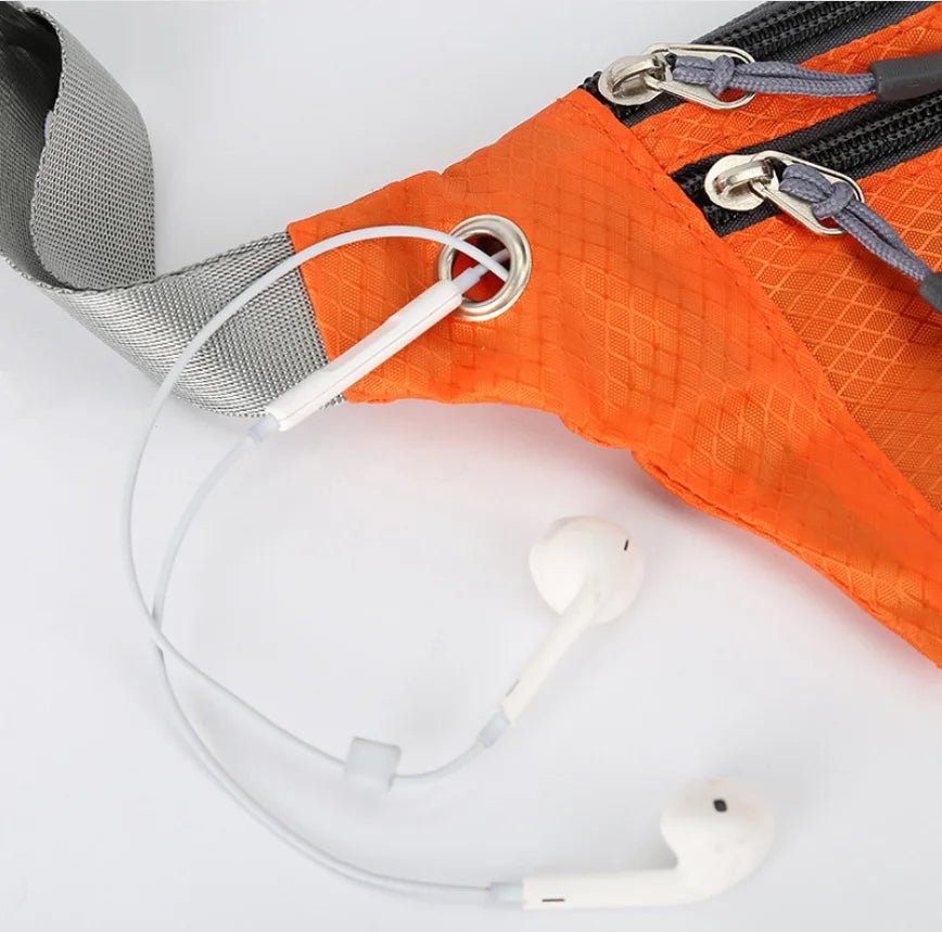 Waterproof Sports Waist Bag – Lightweight Chest & Shoulder Zip Pouch - Onlytenbucks.com