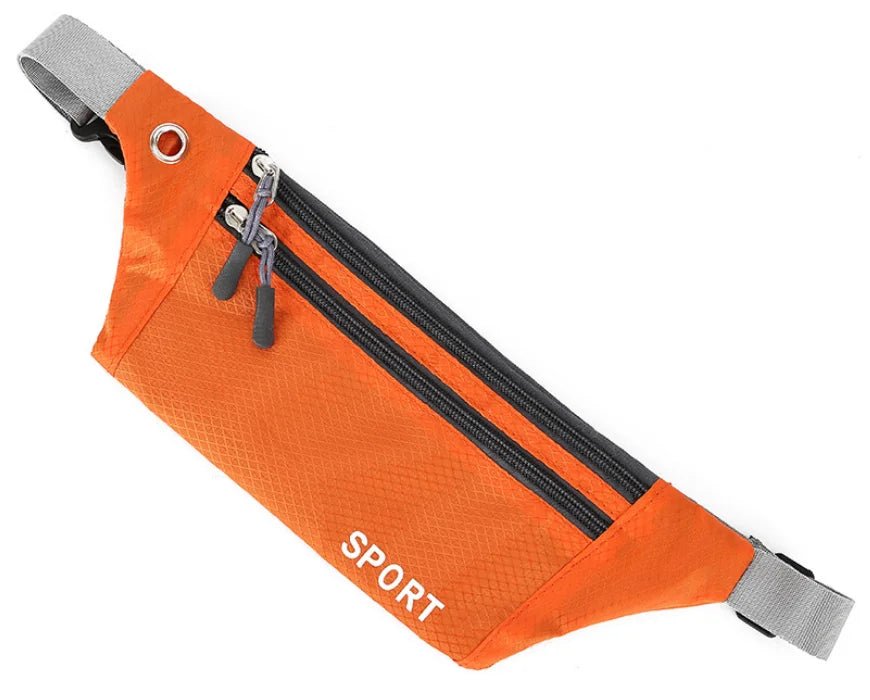 Waterproof Sports Waist Bag – Lightweight Chest & Shoulder Zip Pouch - Onlytenbucks.com