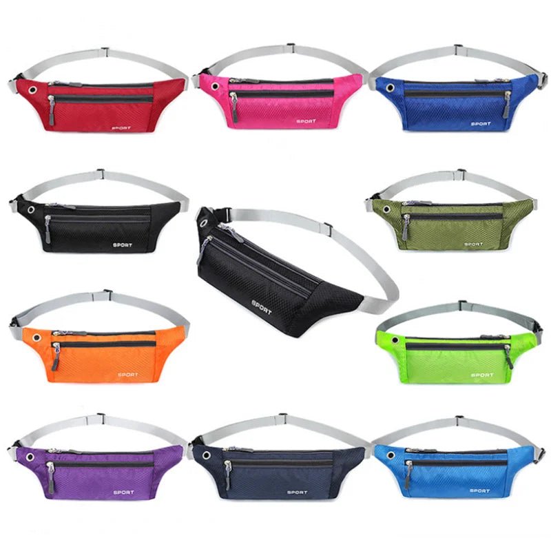 Waterproof Sports Waist Bag – Lightweight Chest & Shoulder Zip Pouch - Onlytenbucks.com