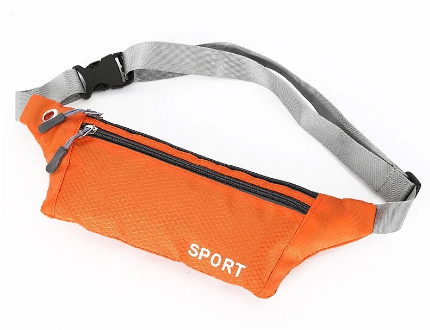 Waterproof Sports Waist Bag – Lightweight Chest & Shoulder Zip Pouch - Onlytenbucks.com