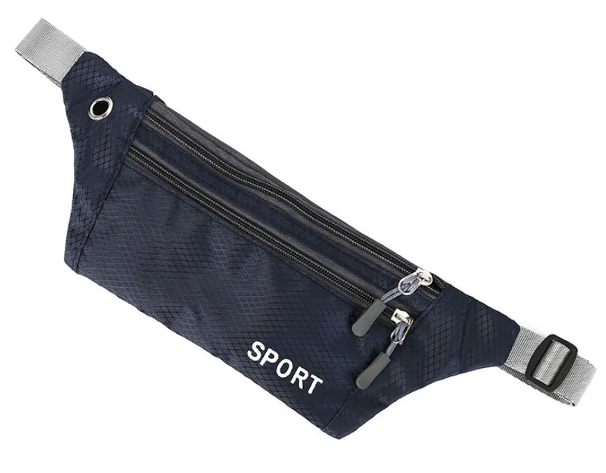 Waterproof Sports Waist Bag – Lightweight Chest & Shoulder Zip Pouch - Onlytenbucks.com