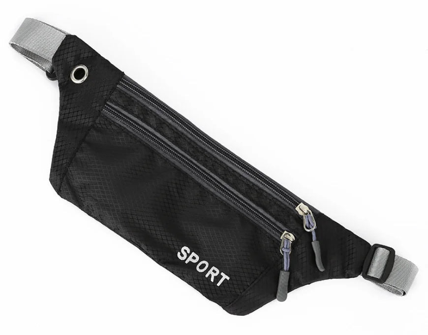 Waterproof Sports Waist Bag – Lightweight Chest & Shoulder Zip Pouch - Onlytenbucks.com