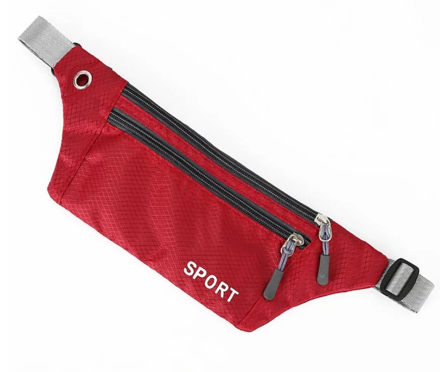 Waterproof Sports Waist Bag – Lightweight Chest & Shoulder Zip Pouch - Onlytenbucks.com