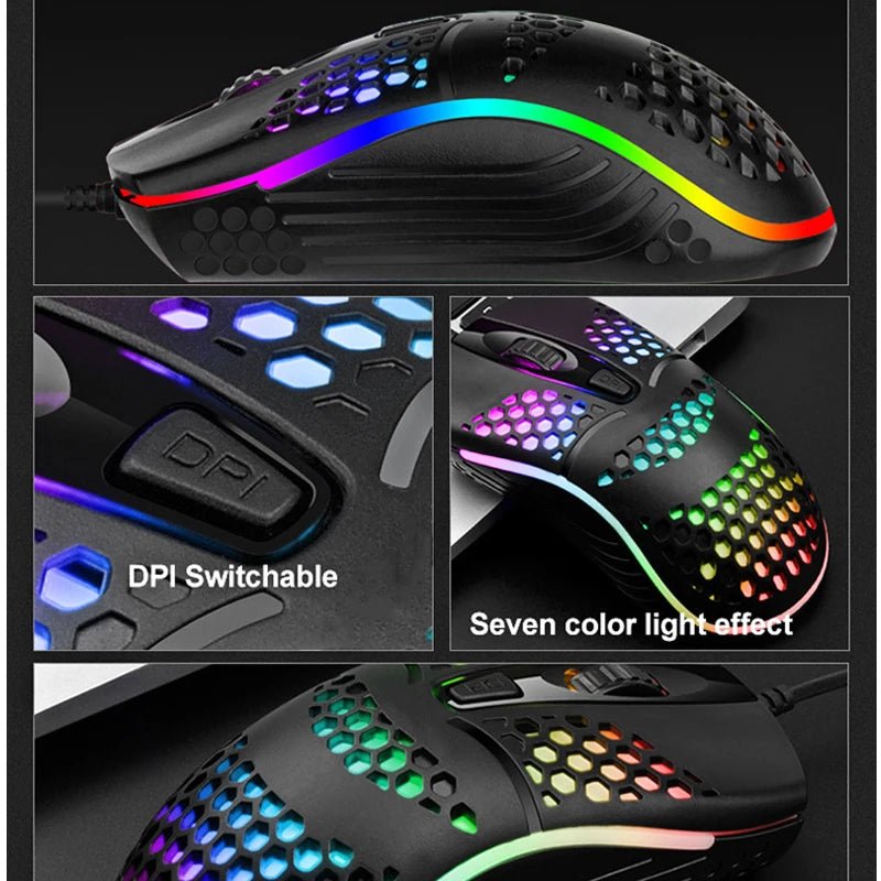 Wired Gaming Mouse – 1600 DPI Optical - Onlytenbucks.com