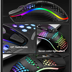 Wired Gaming Mouse – 1600 DPI Optical - Onlytenbucks.com