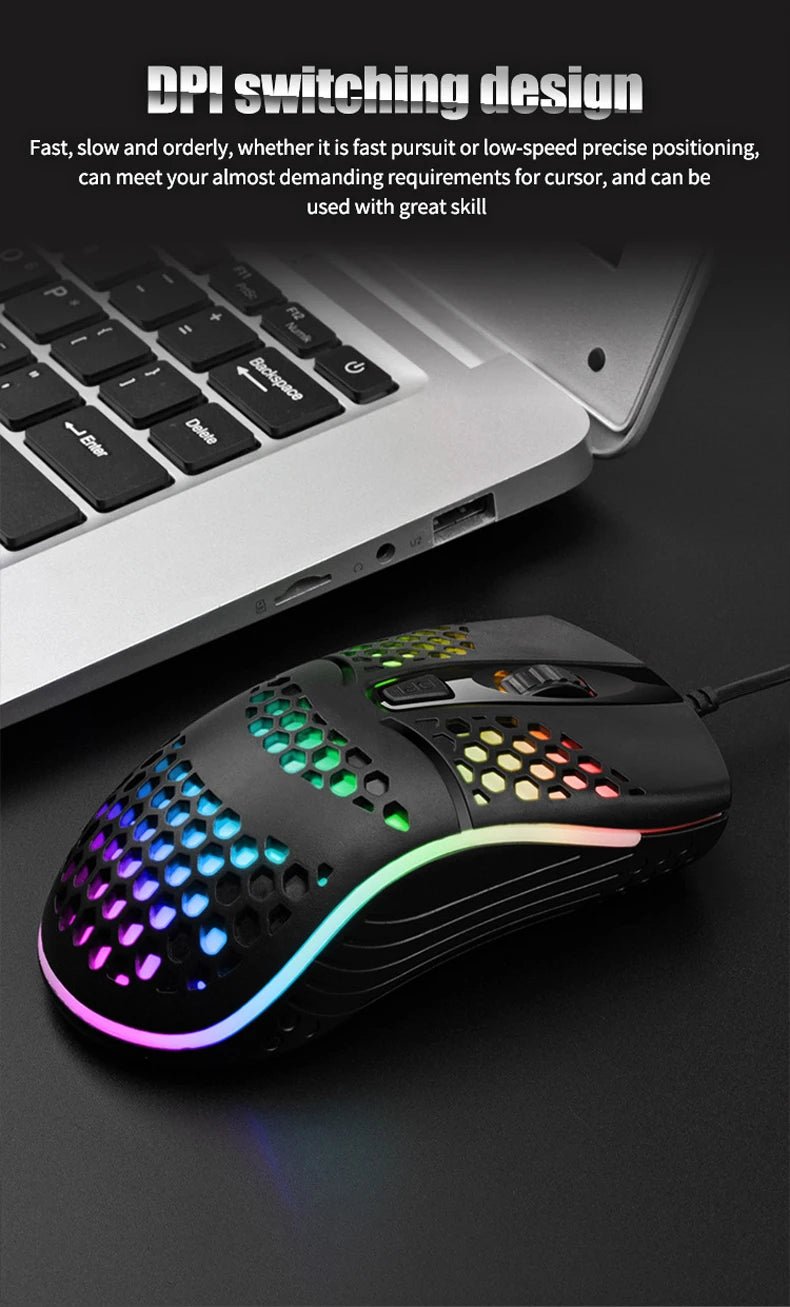 Wired Gaming Mouse – 1600 DPI Optical - Onlytenbucks.com